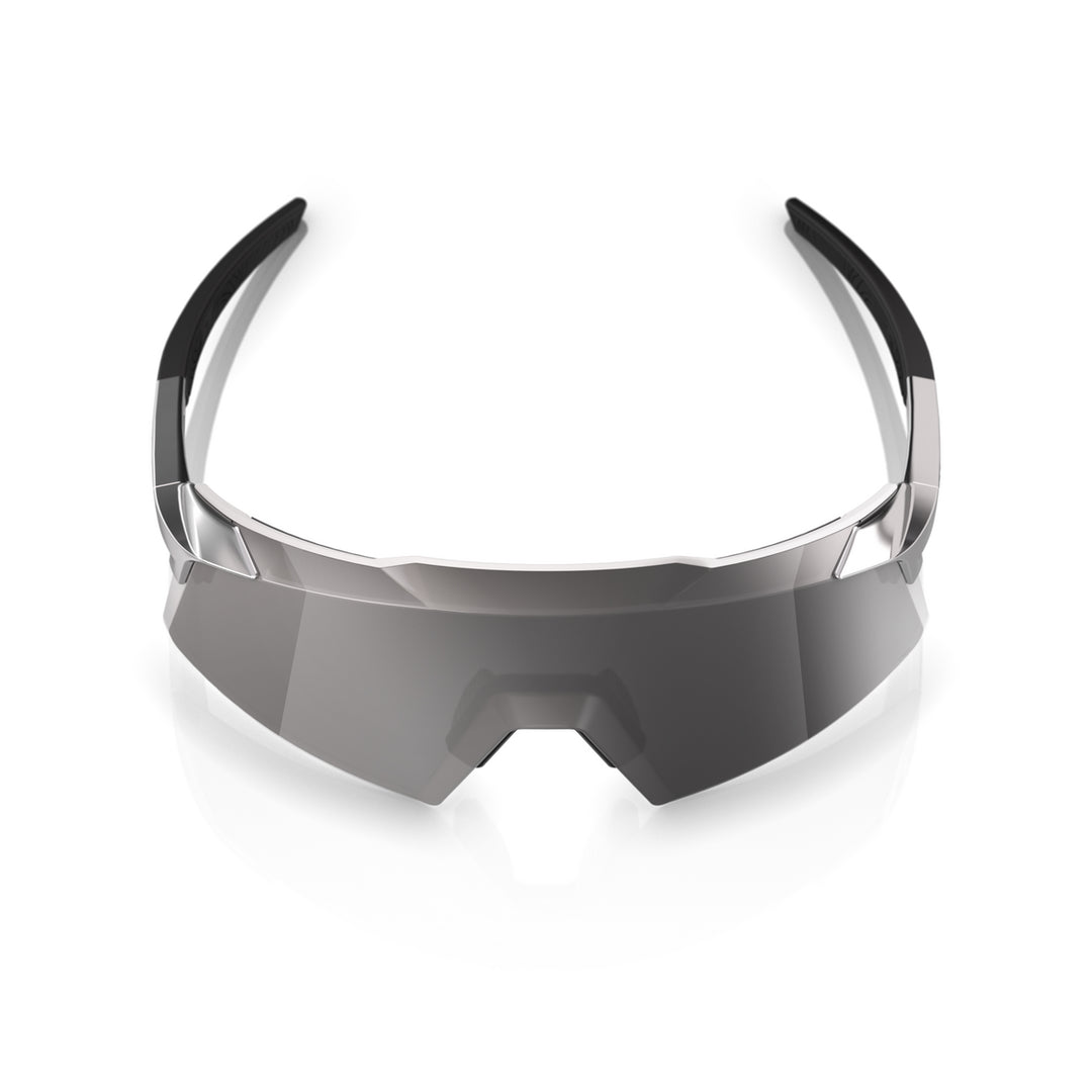 A picture of the Aerocraft Cycling Sunglasses Gloss Black Chrome/Hiper Silver Chrome