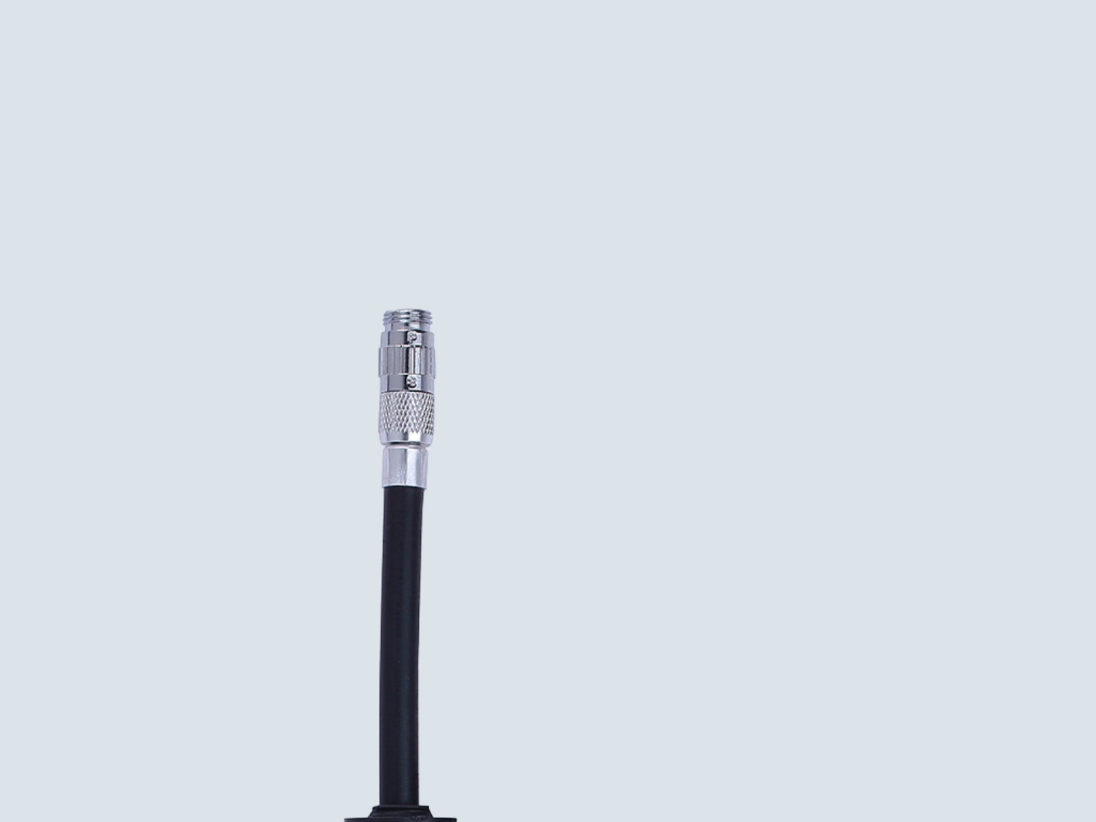 A close up picture of the twist head on the BBB BMP-39 Pump Dual Pressure Combo