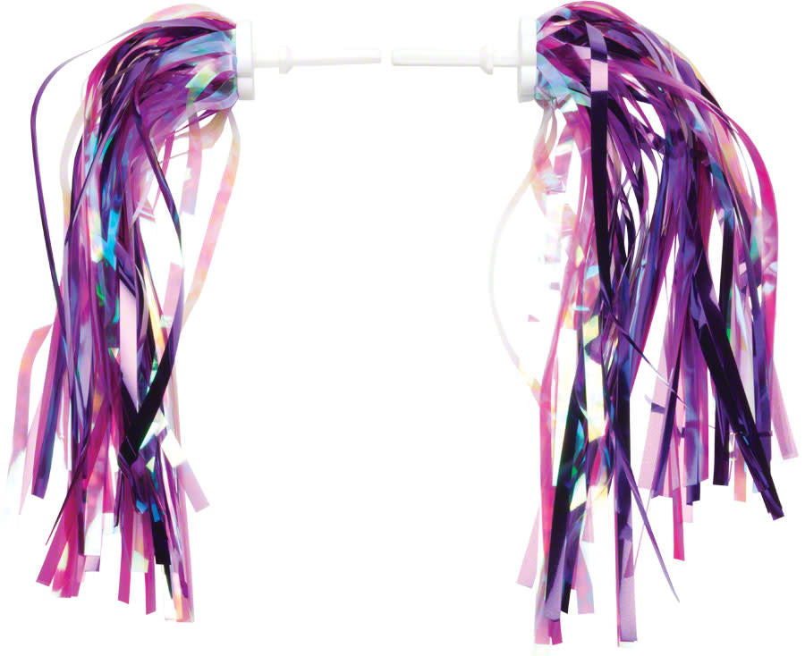 Bar End Streamers Purple/Pink