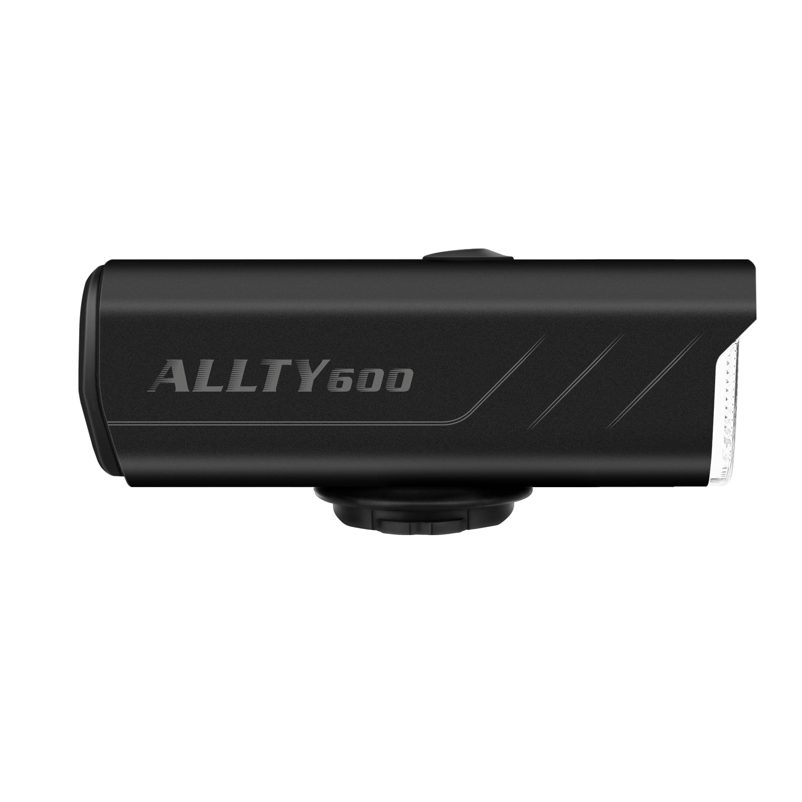 A side picture of the Magicshine Allty 600 Front Bicycle Light