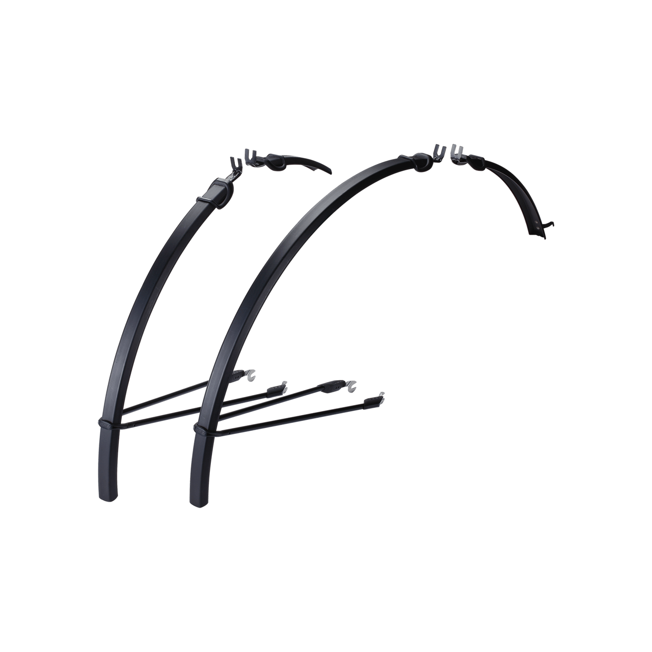 A picture of the BFD-22 Fender Slimguard Mudguards Set for Road Bike