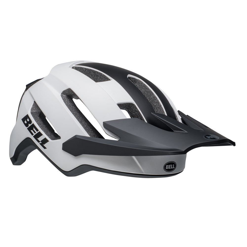 A picture of the A picture of the black Bell 4 Forty Mountain Bike Helmet white/black