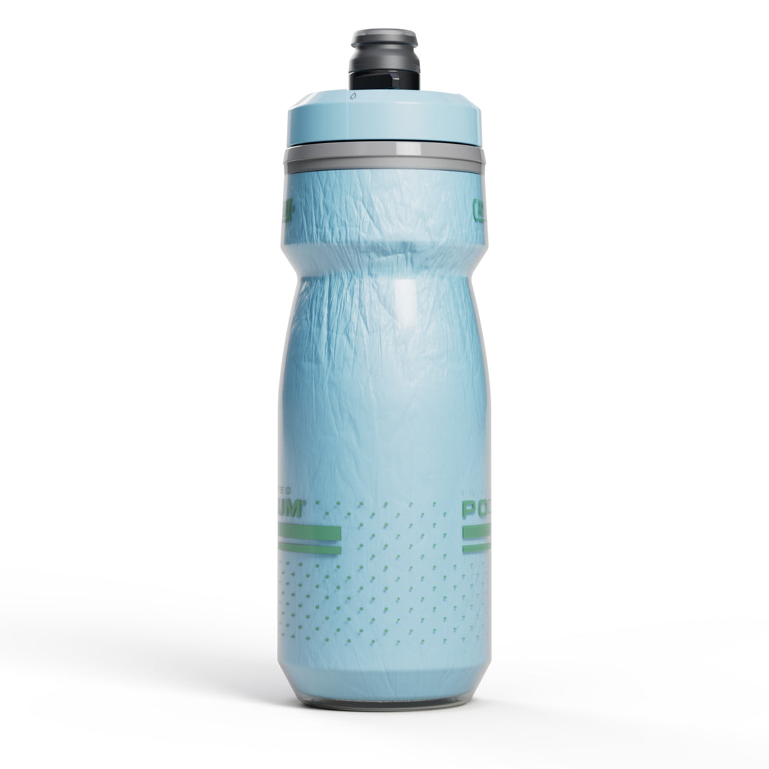 A picture of the Crystal Blue Camelbak Podium Chill Bottle