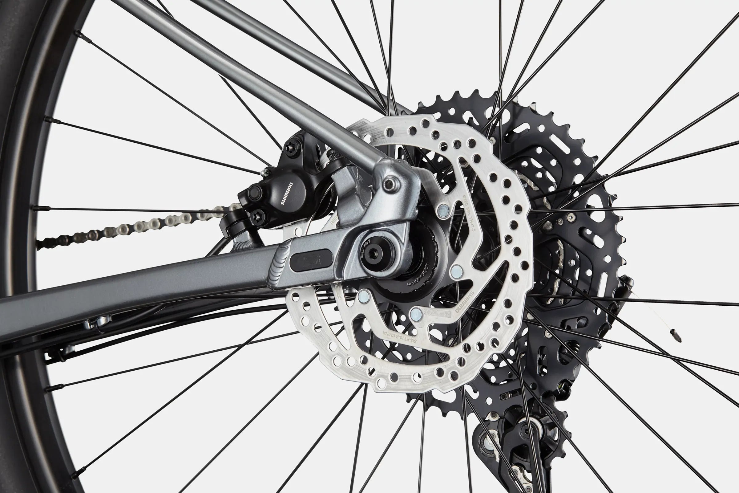 A picture of the Cannondale Trail SL4 Mountain Bike disc rotor