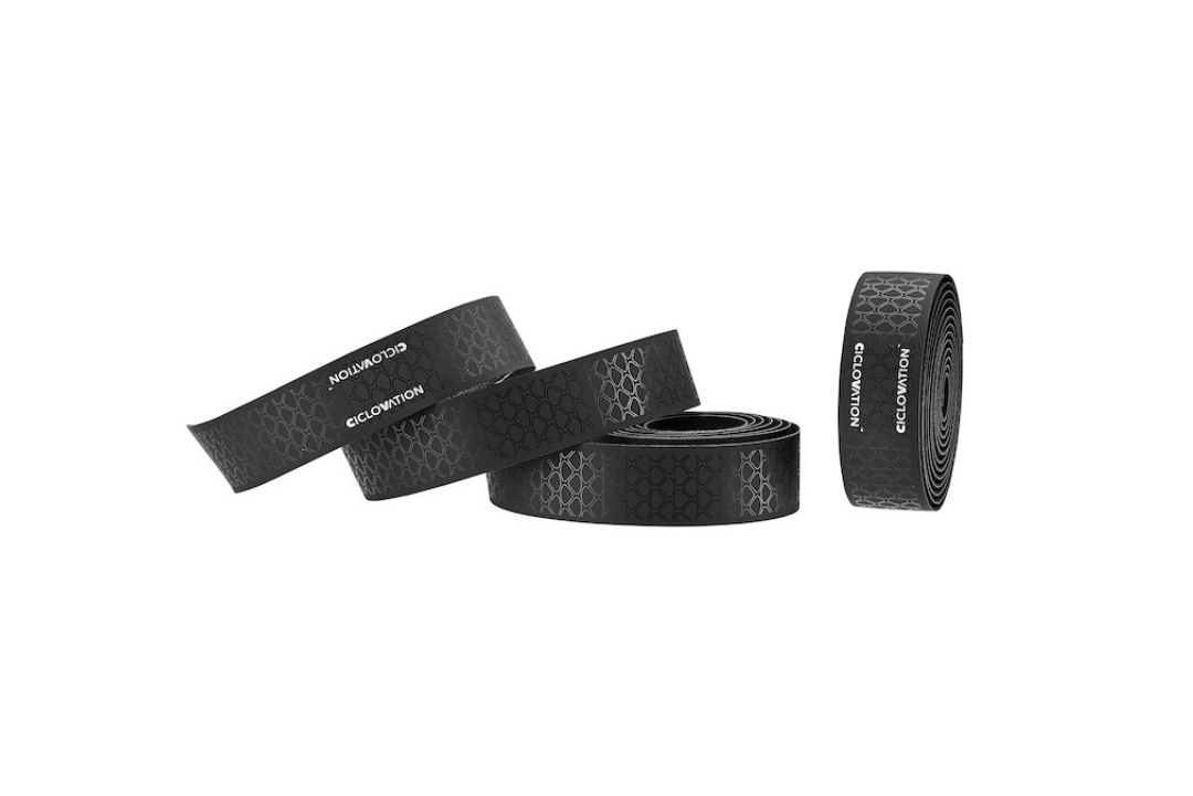 Rolls of Black Bar Tape