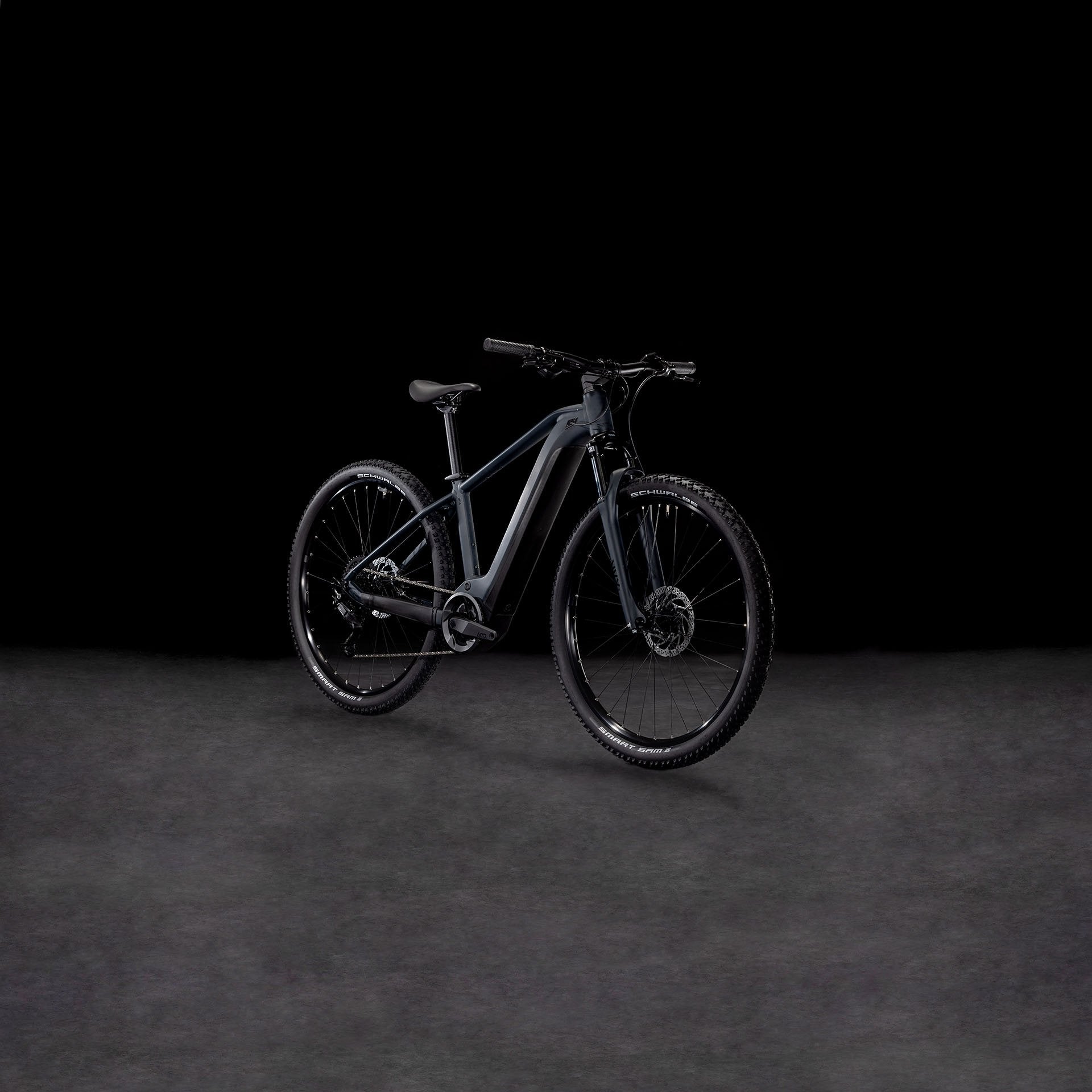 A picture of the Cube Reaction Hybrid Performance 500 Electric Hardtail Bike