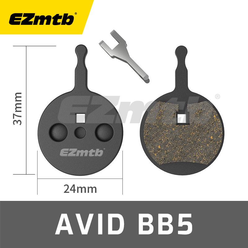 A picture of the EZMTB Semi-Metal Brake Pads Avid BB5