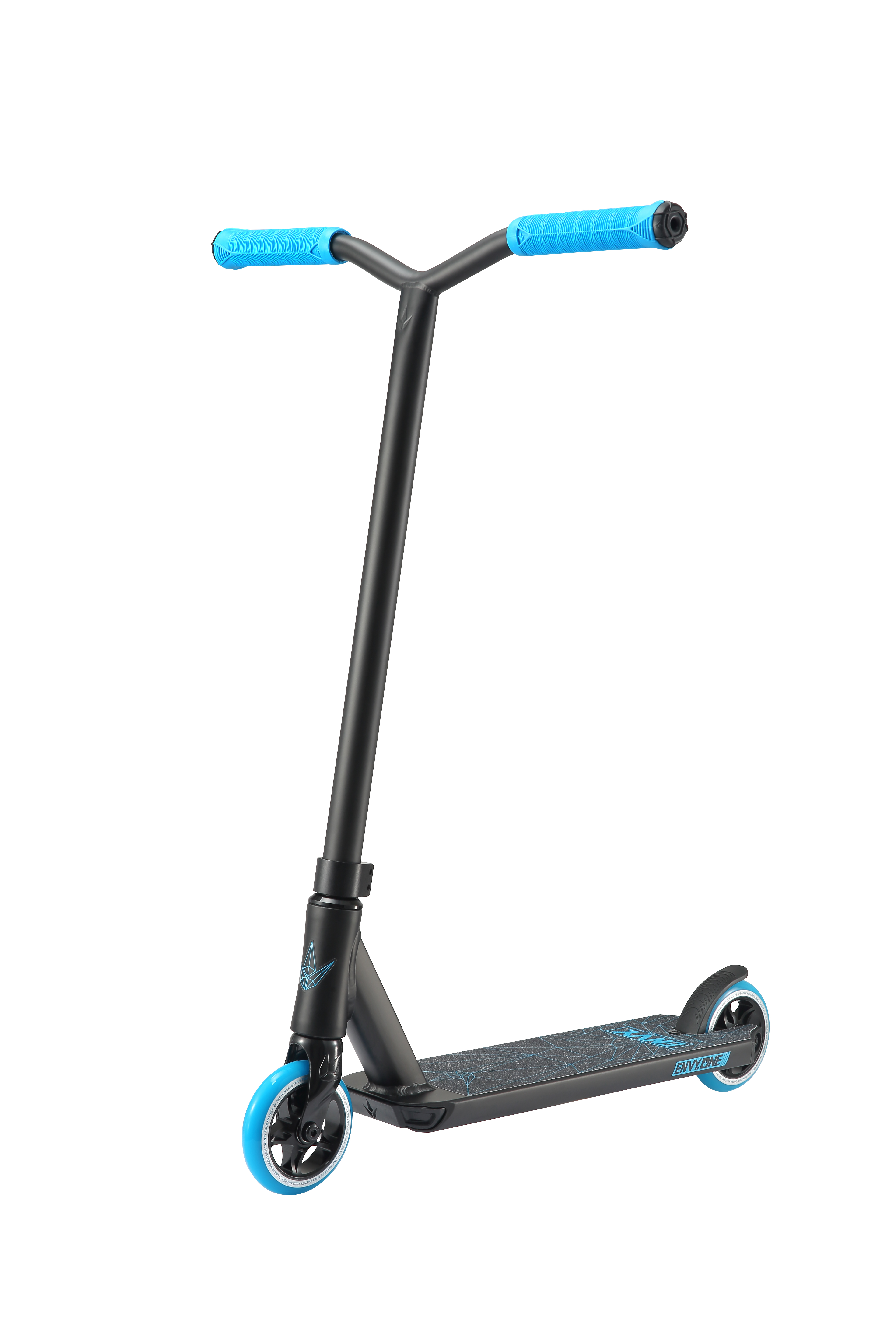 A picture of the blue Envy One Series S3 Scooter