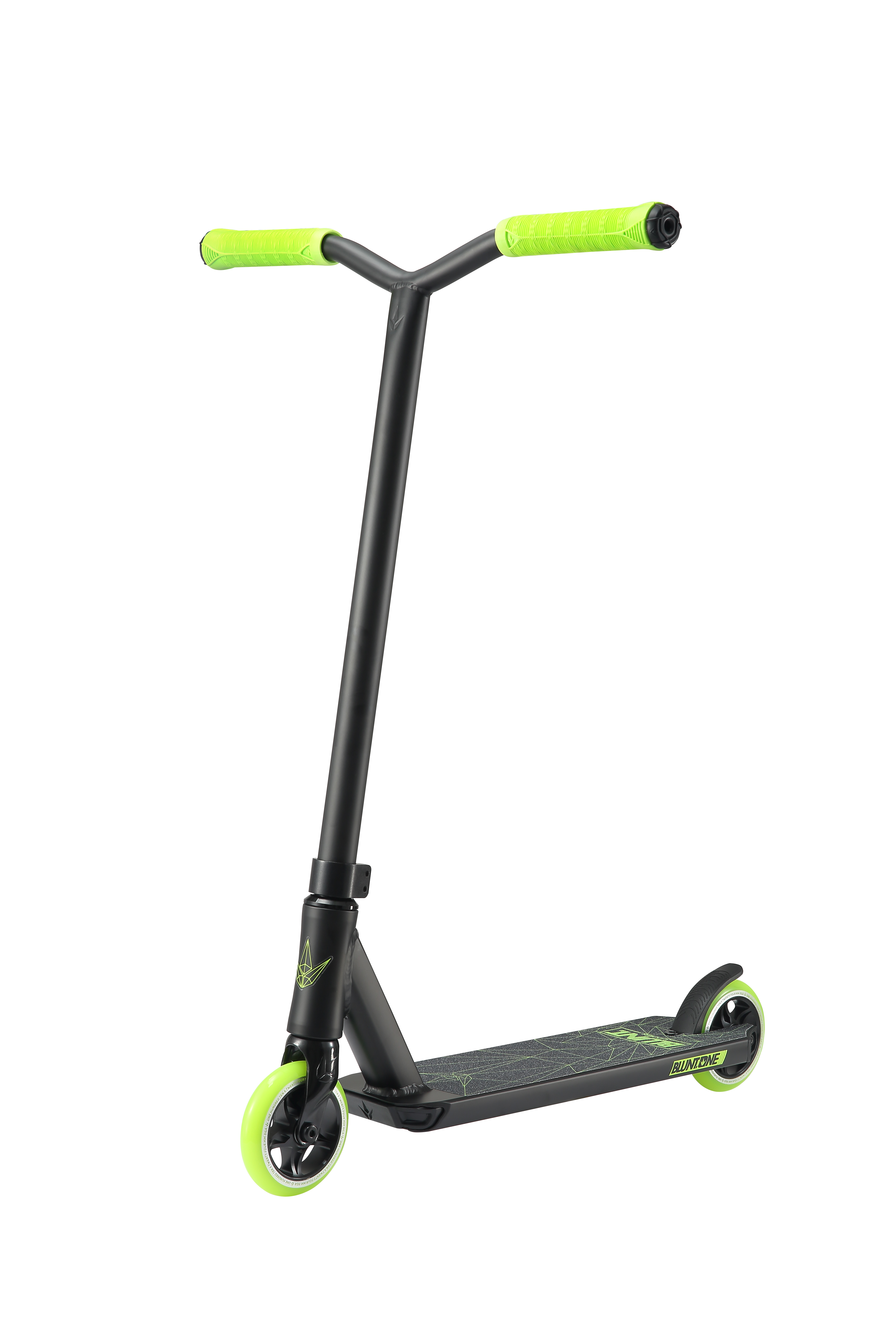 A picture of the lime Envy One Series S3 Scooter