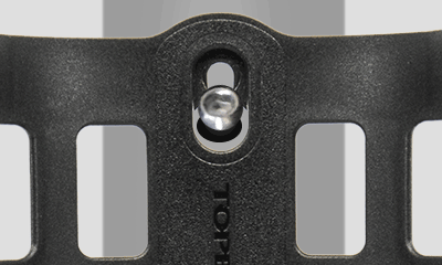 A close up picture of the Topeak VersaCage Flexible Mount