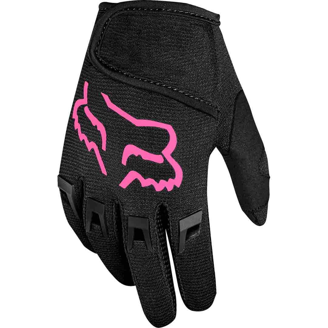 Fox Dirtpaw Kids Mountain Bike Glove Black/Pink