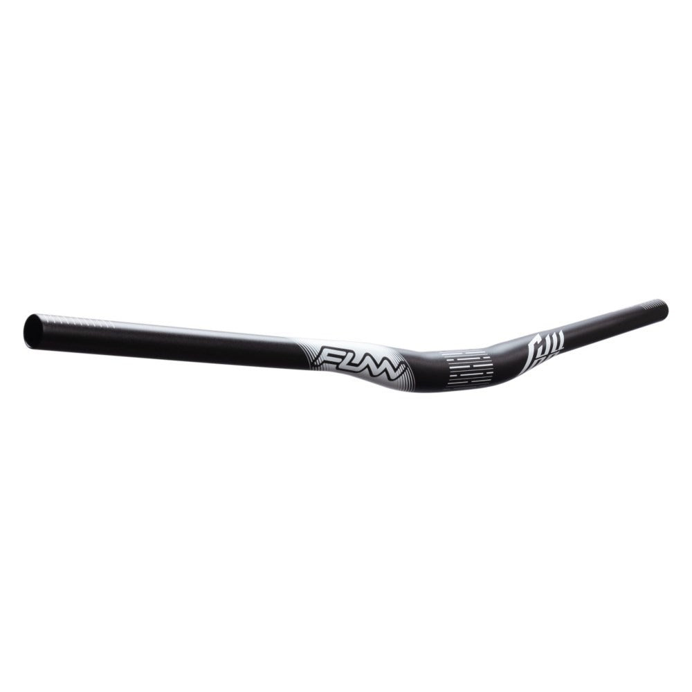 Funn black and white mountain bike handlebar on a whie background