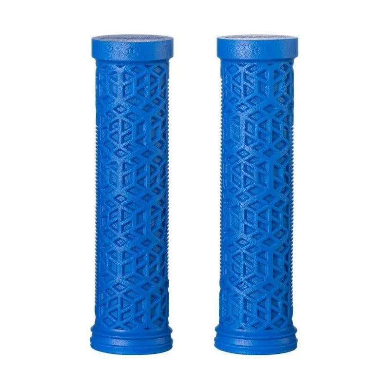 A picture of the blue Funn Hilt ES Bicycle Grip