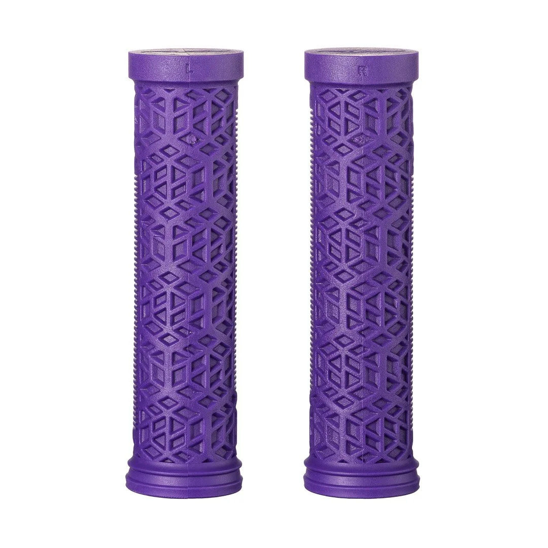 A picture of the purple Funn Hilt ES Bicycle Grip