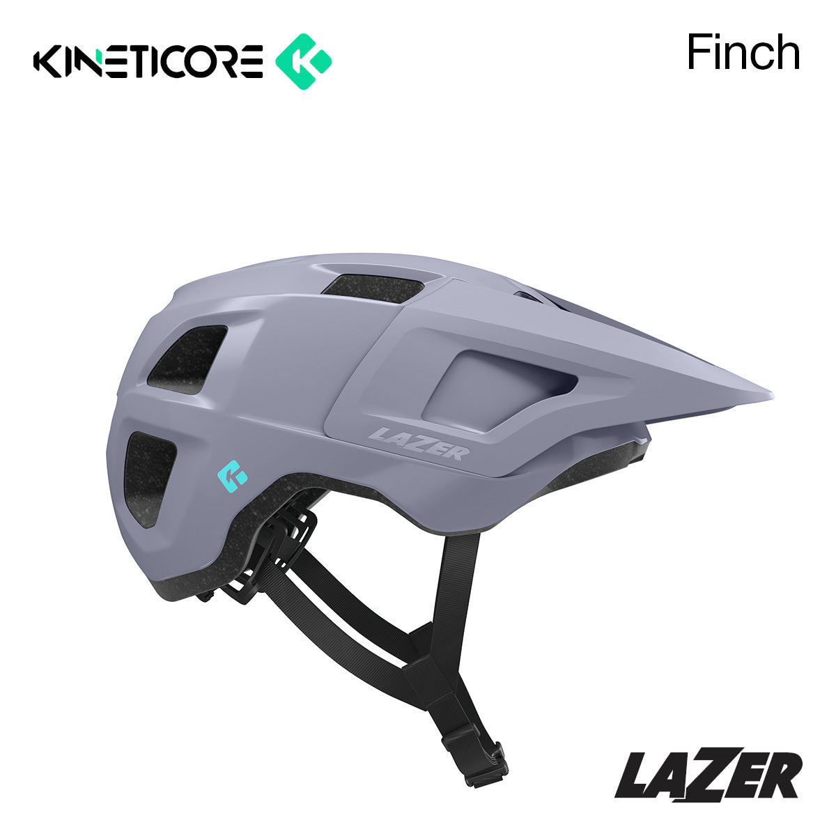 A picture of the wisteria Lazer Finch Kineticore MTB Helmet