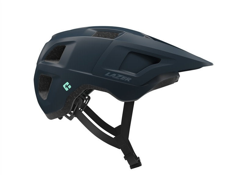 A picture of the blue Lazer Lupo Kineticore MTB Helmet