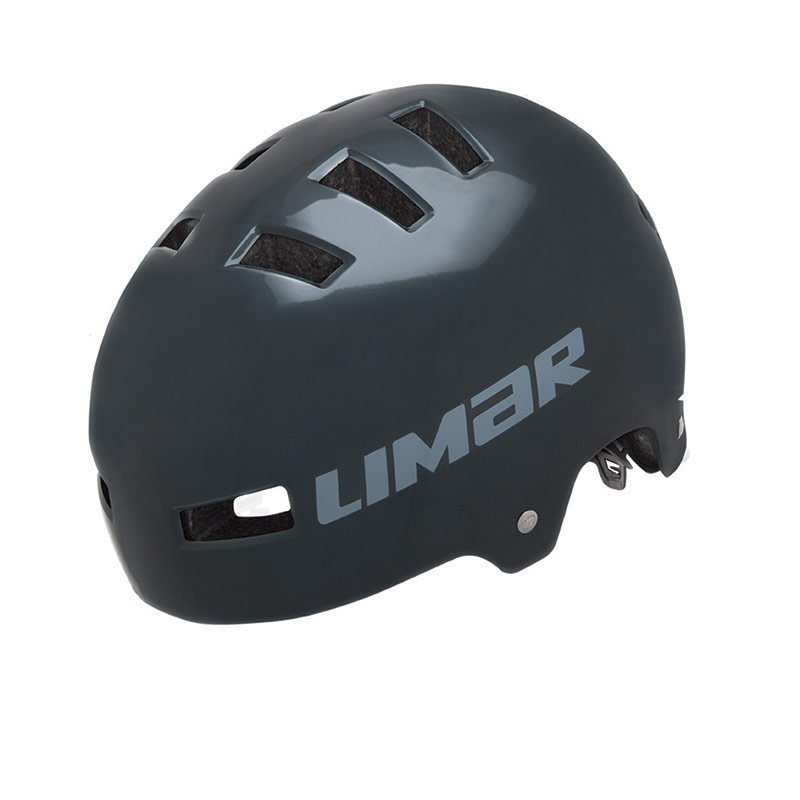 A picture of the lead blue Limar 360 BMX Skate Helmet
