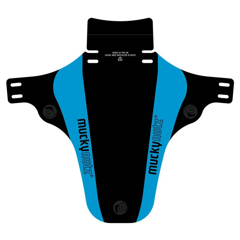 A picture of the blue Mucky Nutz Face Fender Mudguard