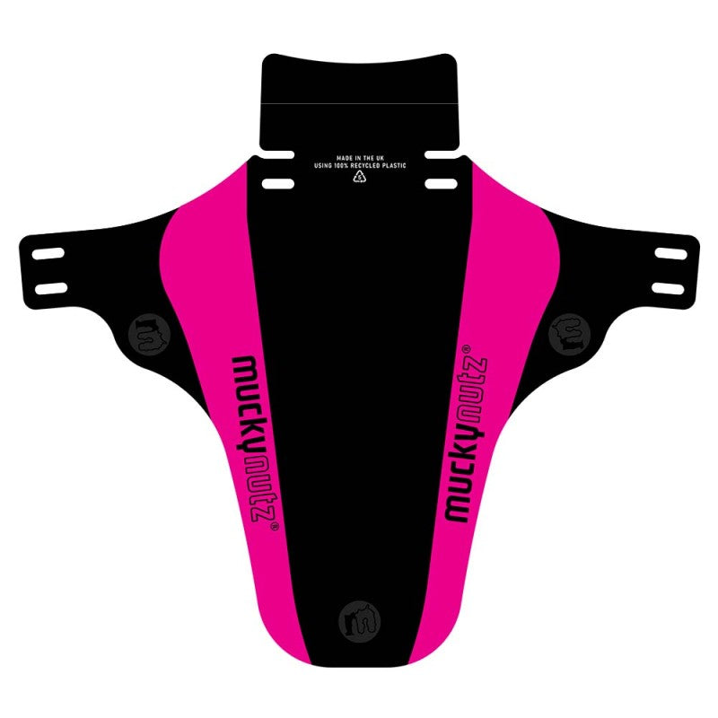 A picture of the Magenta Mucky Nutz Face Fender Mudguard