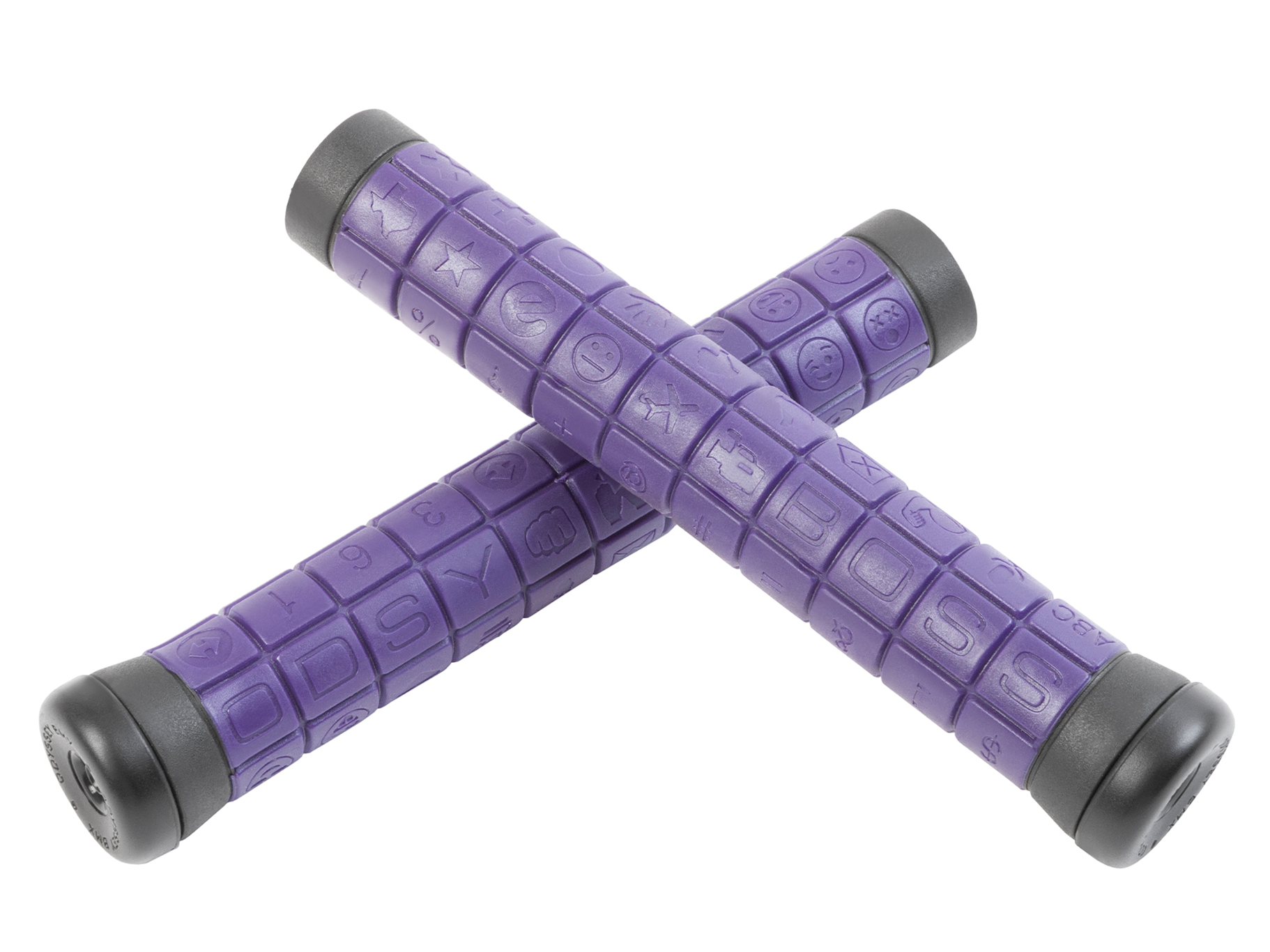 A picture of the purple Odyssey Aaron Ross Grips