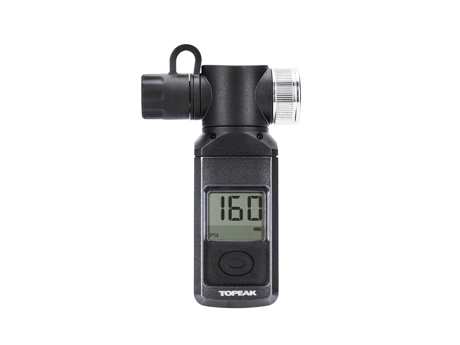 A picture of the Topeak Shuttle Gauge Digital Pressure Gauge for Presta & Schrader