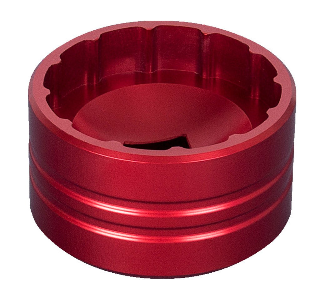 A picture of the ionized red Unior Bottom Bracket Socket Dub & BSA30 627621