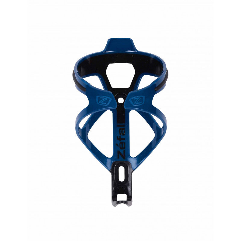 A picture of the Zefal Pulse B2 Bottle Cage Blue Front View