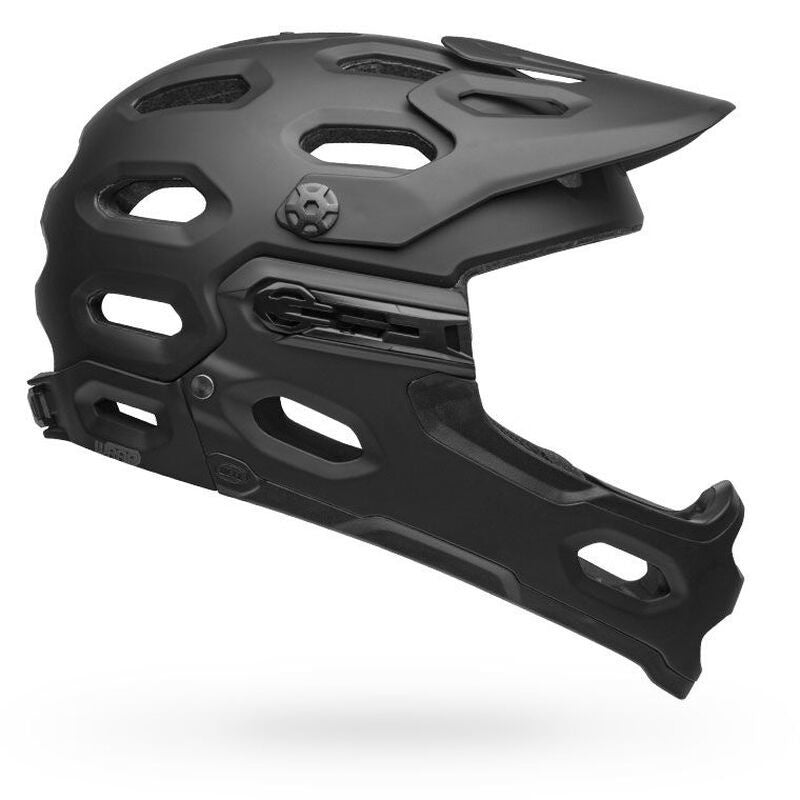 Super 3R Mips Full Face/Cross Country Helmet Matt Black/Grey Large