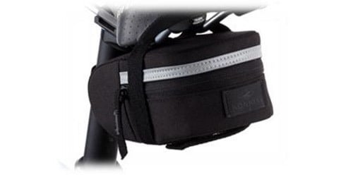 Bicycle Saddlebag w/Velcro Strap 8x15x6 8X15X6