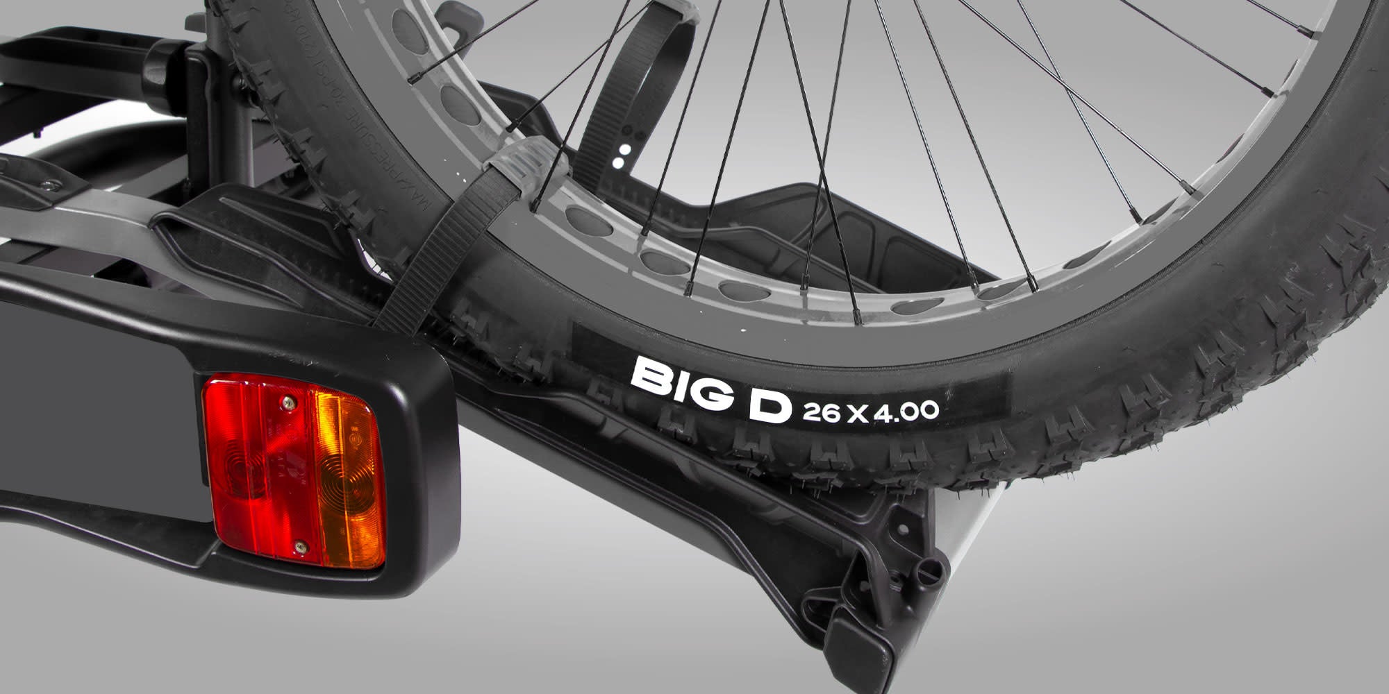 E-Hornet 3, 3-Bike Towball Mount eBike Platform Rack