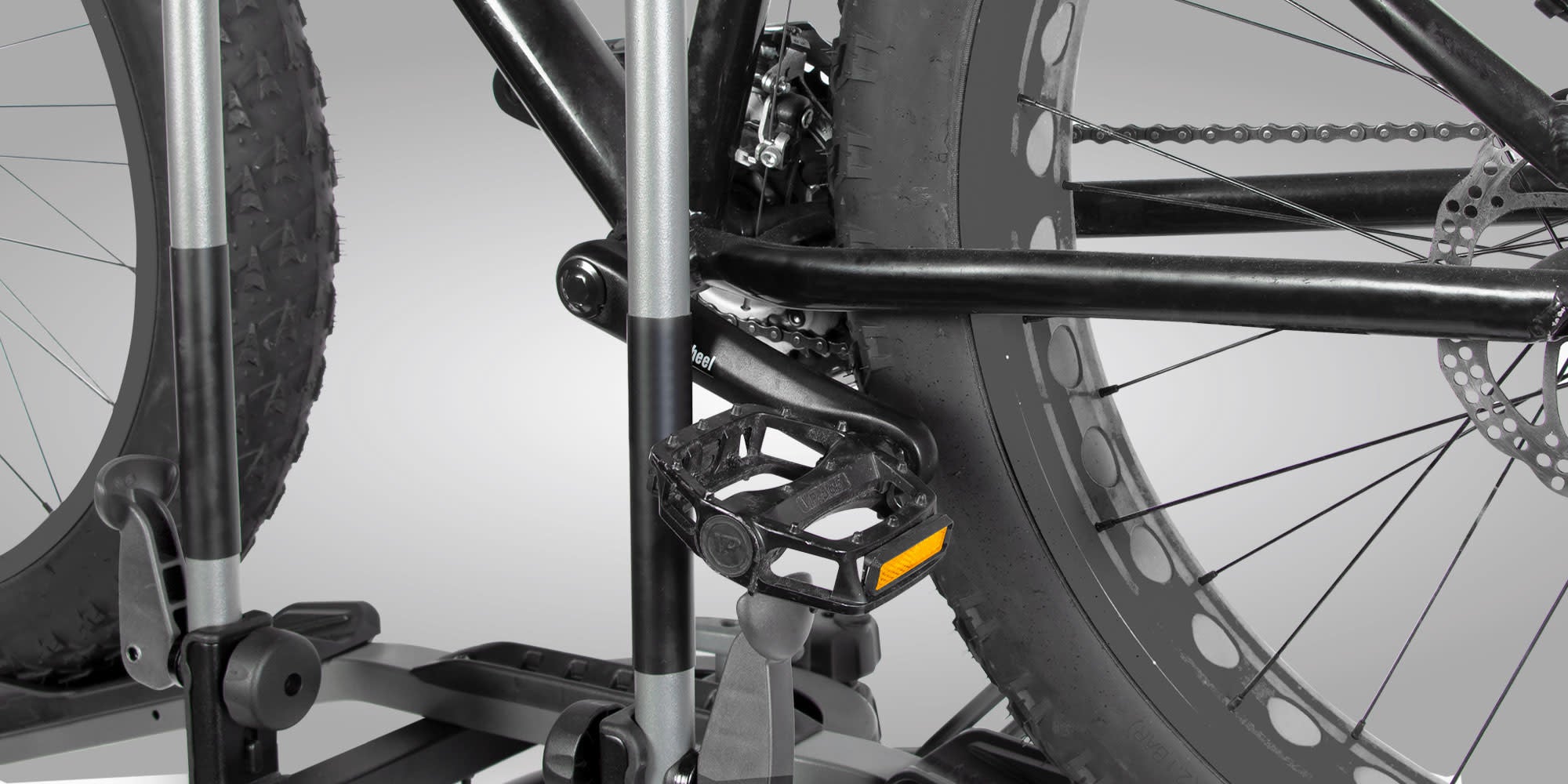 E-Hornet 3, 3-Bike Towball Mount eBike Platform Rack