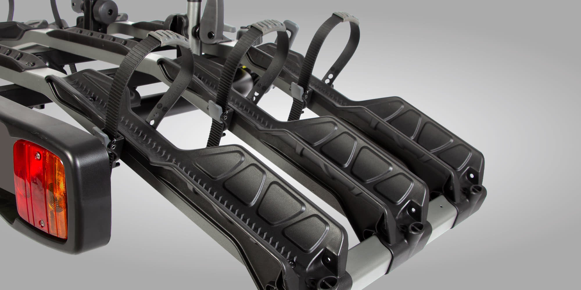 E-Hornet 3, 3-Bike Towball Mount eBike Platform Rack