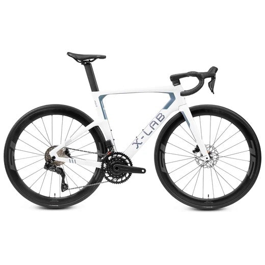 White X-Lab Road Bike on a white background