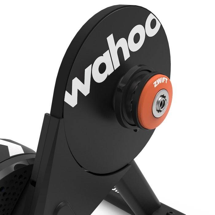 Wahoo Smart Indoor Bike Trainer with Zwift logo on a white background