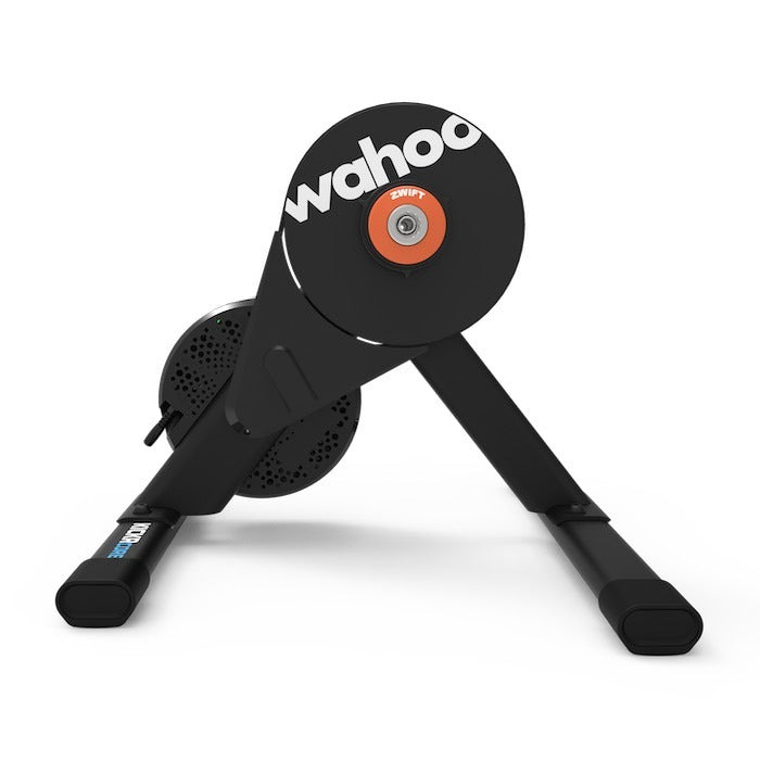 Black Wahoo Indoor Bicycle Trainer on a white background