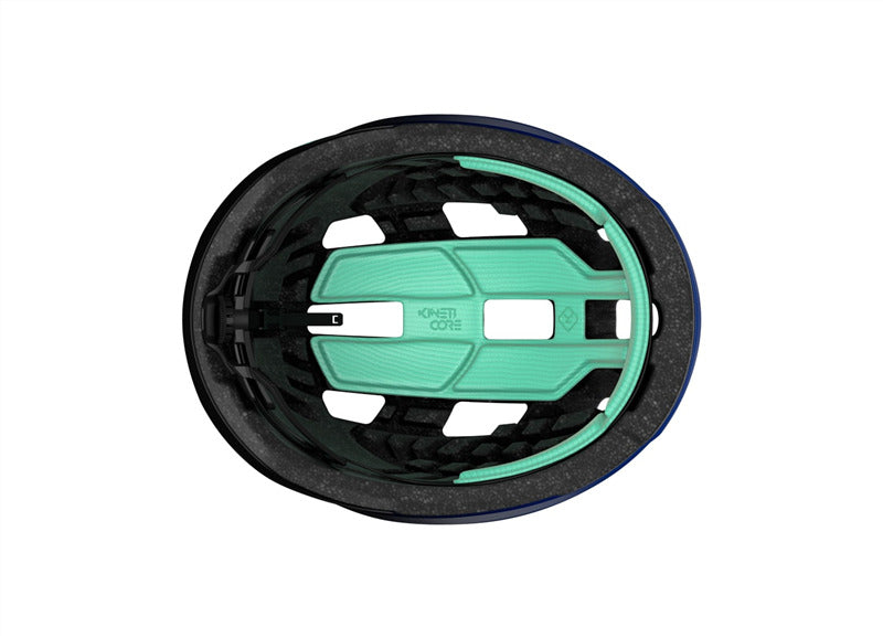 A picture of the inside of the Lazer Tonic Kineticore Helmet