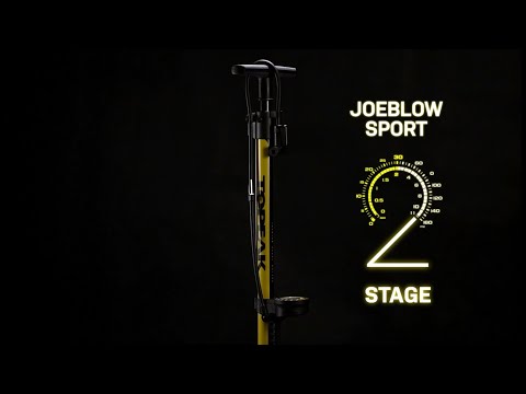 A video on how to use the Topeak JoeBlow Sport 2Stage Bicycle Floor Pump