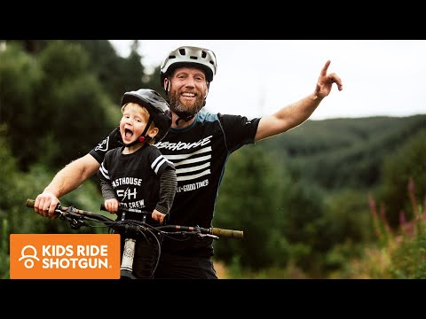 A video about Kids Ride Shotgun Mountain Bike kids' seats