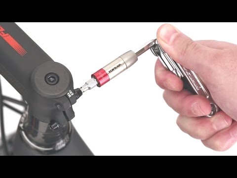 A video about how to use the Topeak Nano Torqbox kit
