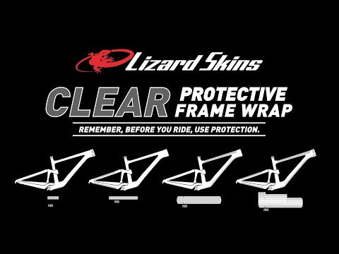 A video about how to install the Lizard Skins Clear Protective Frame Wrap