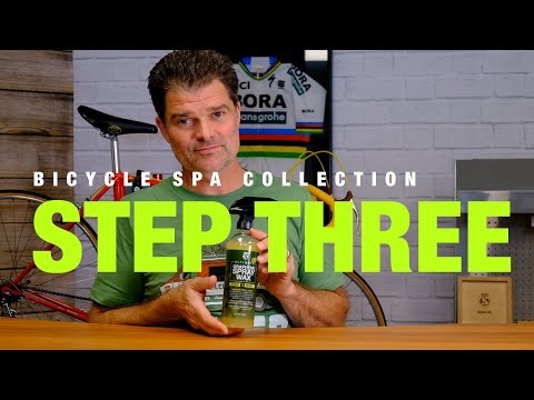 A video on how to use the Silca Graphene Spray Wax