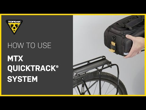A video about how to use the Topeak MTX QuickTrack System