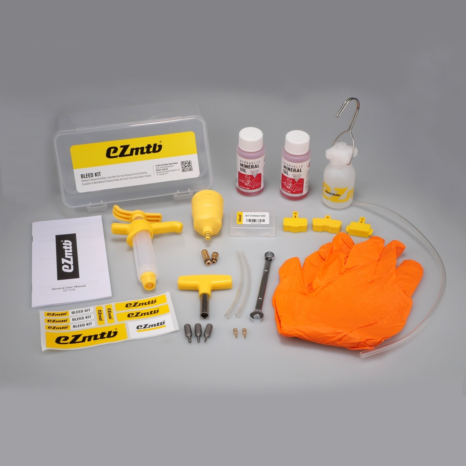 Shimano Bleed Kit w/ 2x60ml Mineral Oil