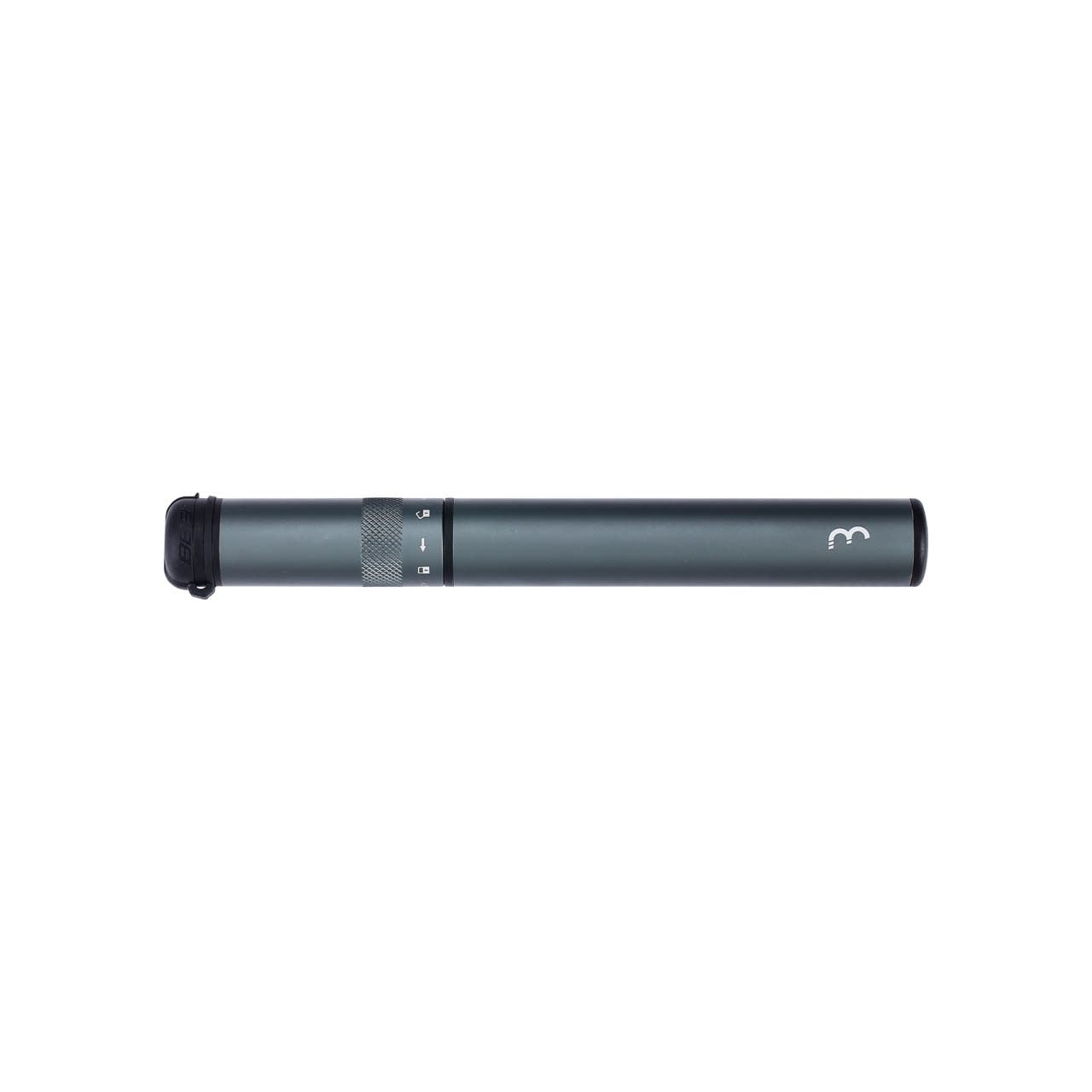 BMP-50 Samurai 210mm Telescopic Bike Pump Grey