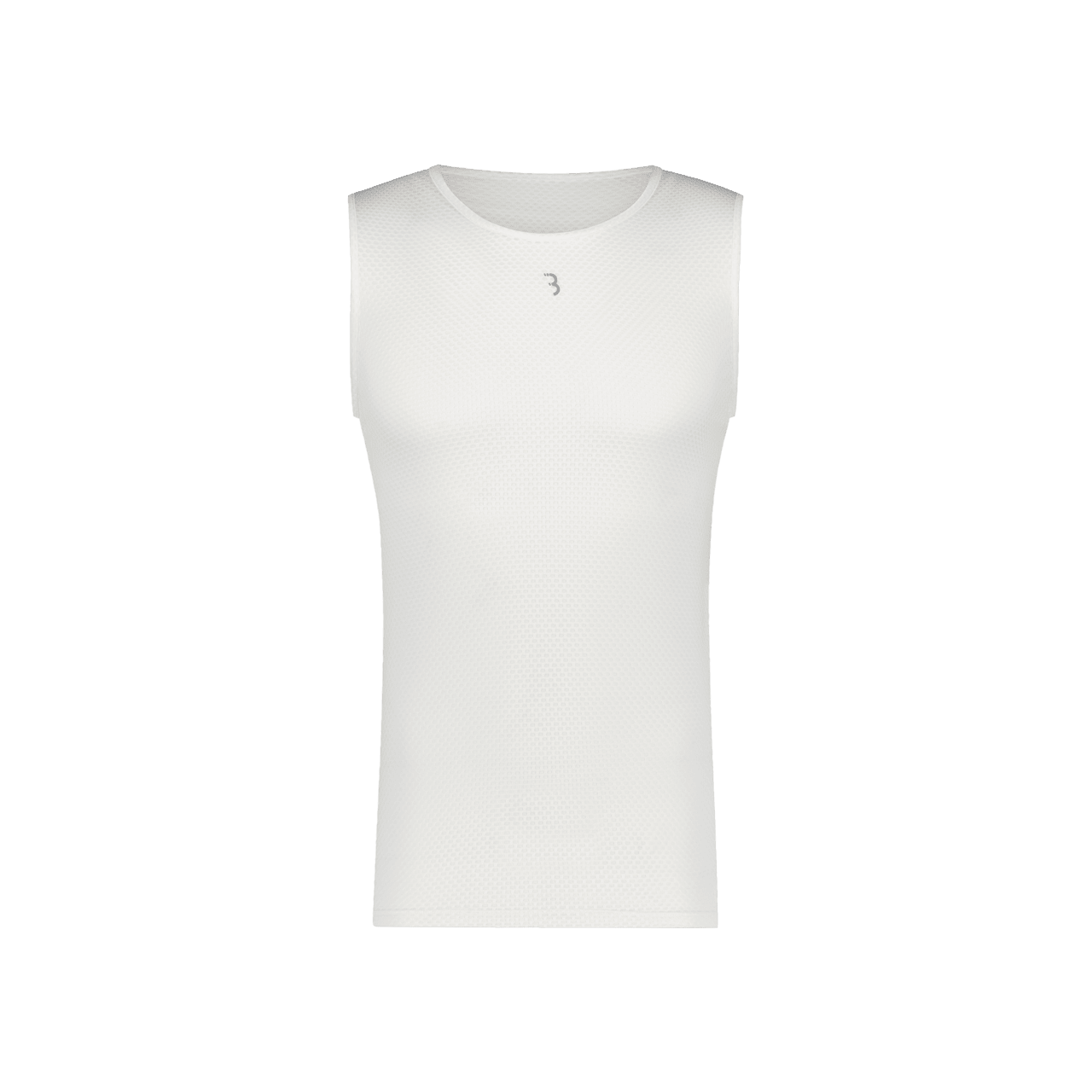 BUW-10 Sleeveless Mesh Cycling Base Layer White