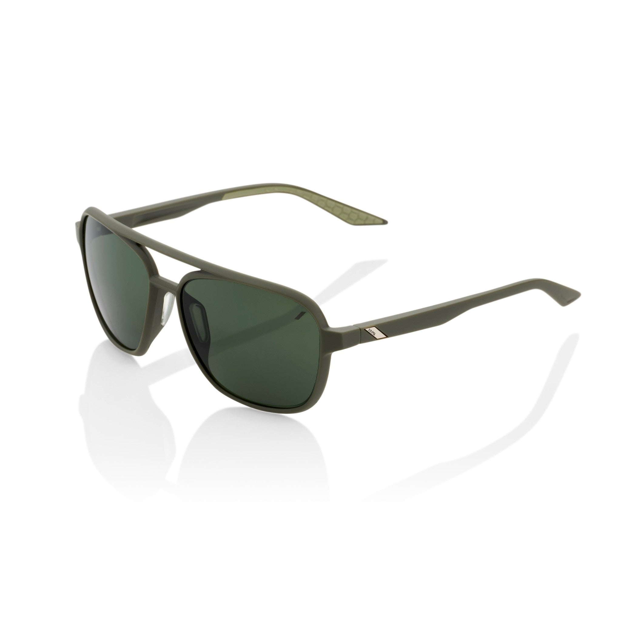 Kasia Cycling Sunglasses Soft Tact Army Green/Gray Green