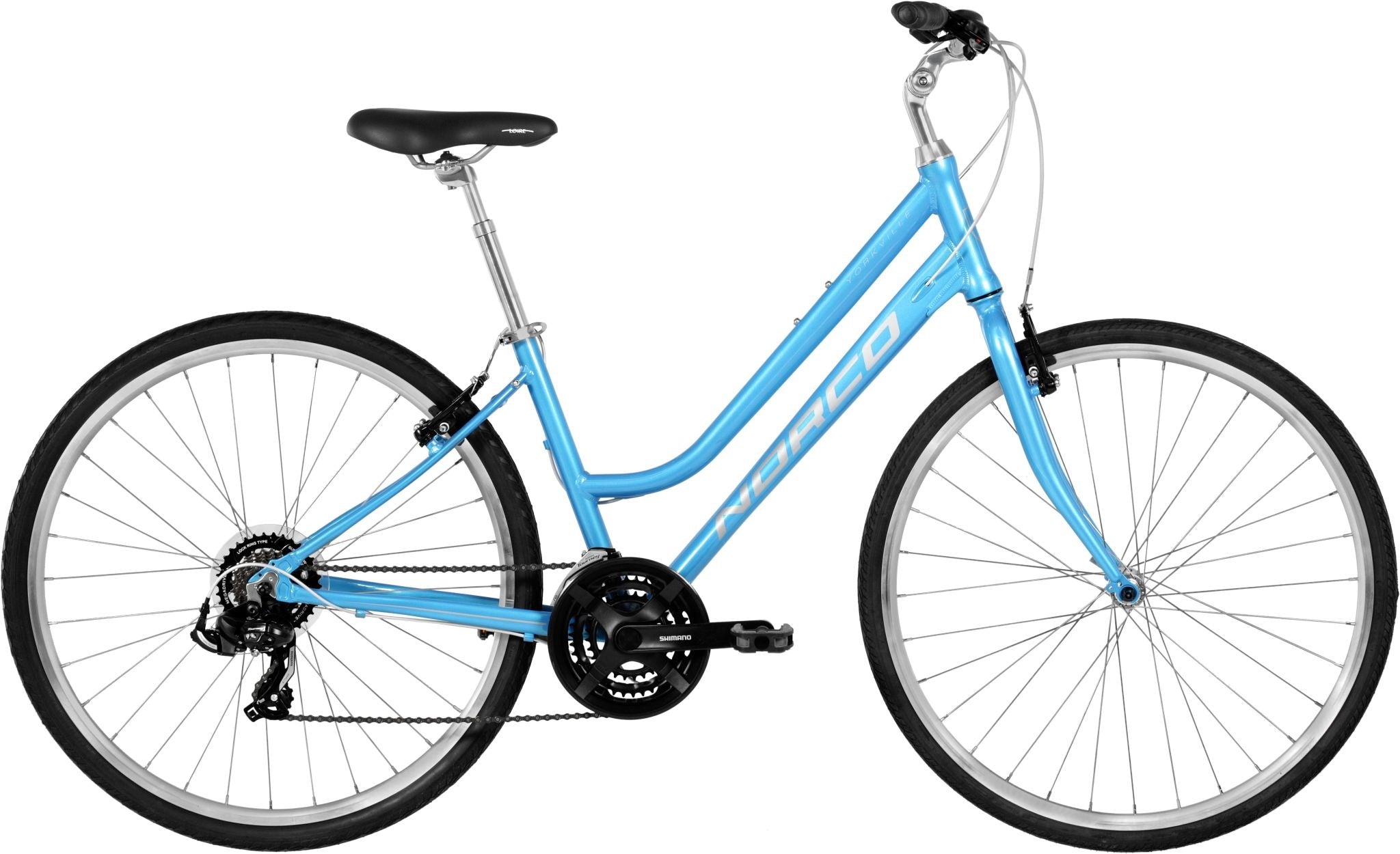 Yorkville Womens Step Through Hybrid Bike