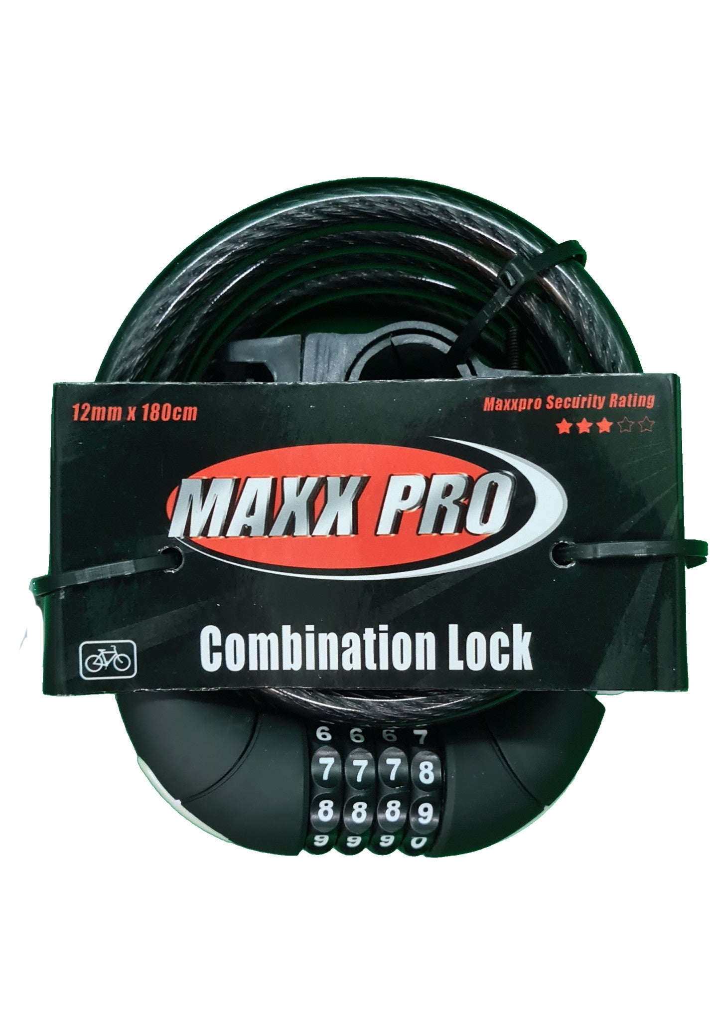 Tiger Combination Lock 12mm X 1800mm