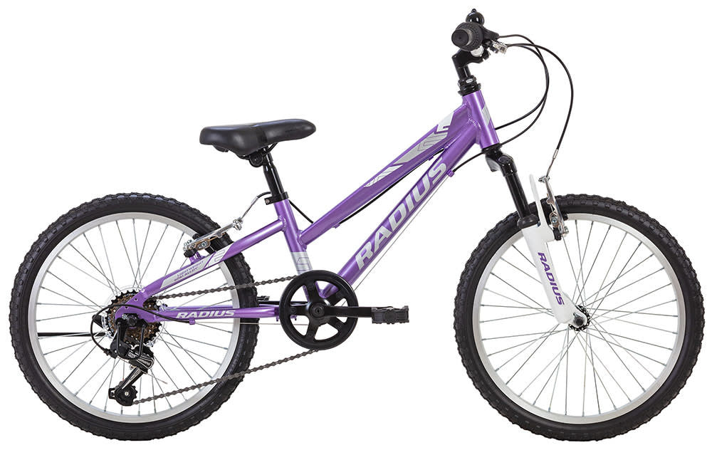 Ponyridge 20" Girls Bike Alloy Lavender/White/Silver