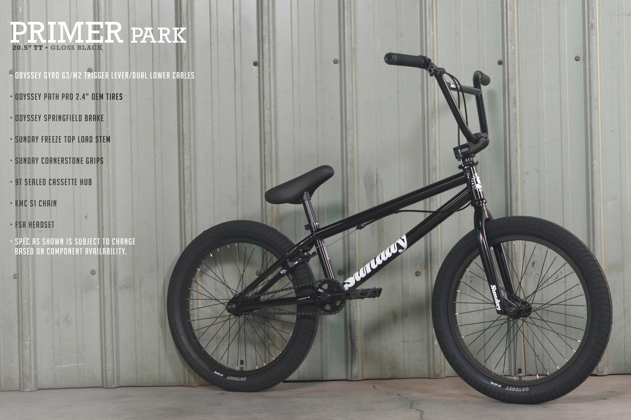 Primer BMX Bike Black 2022